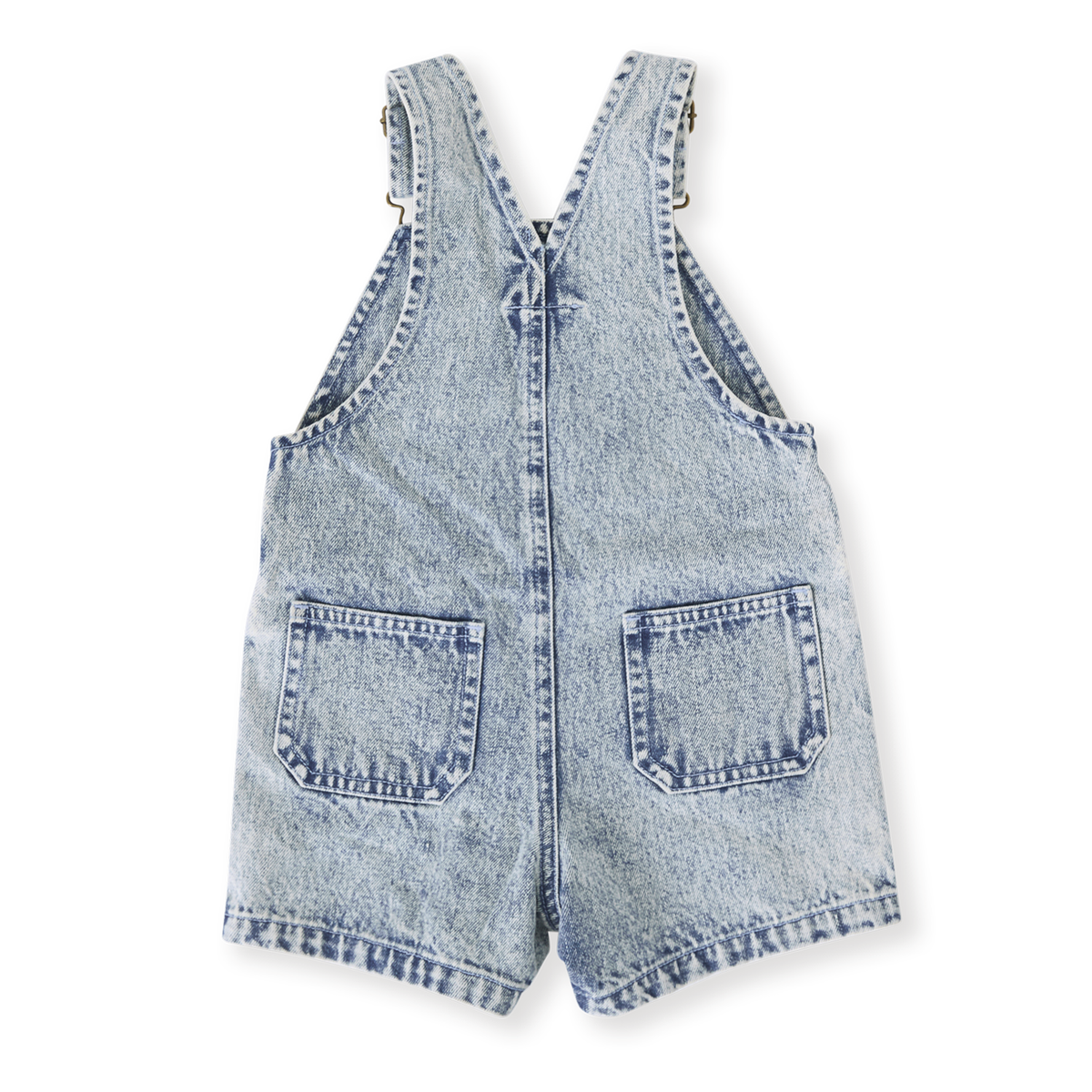 Burton Vintage Washed Denim Overalls