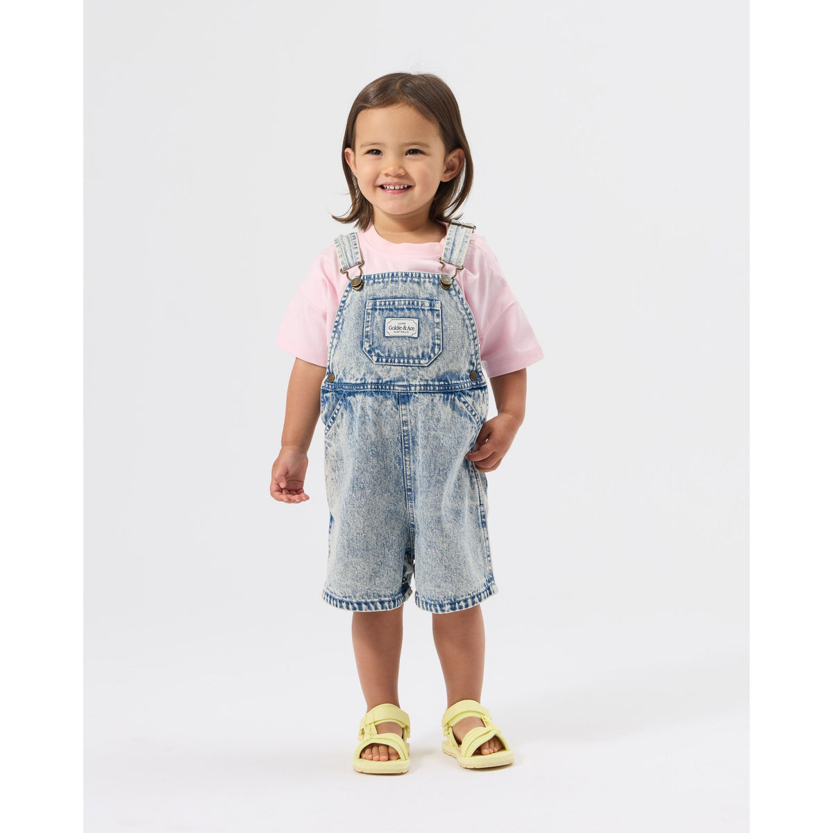 Burton Vintage Washed Denim Overalls