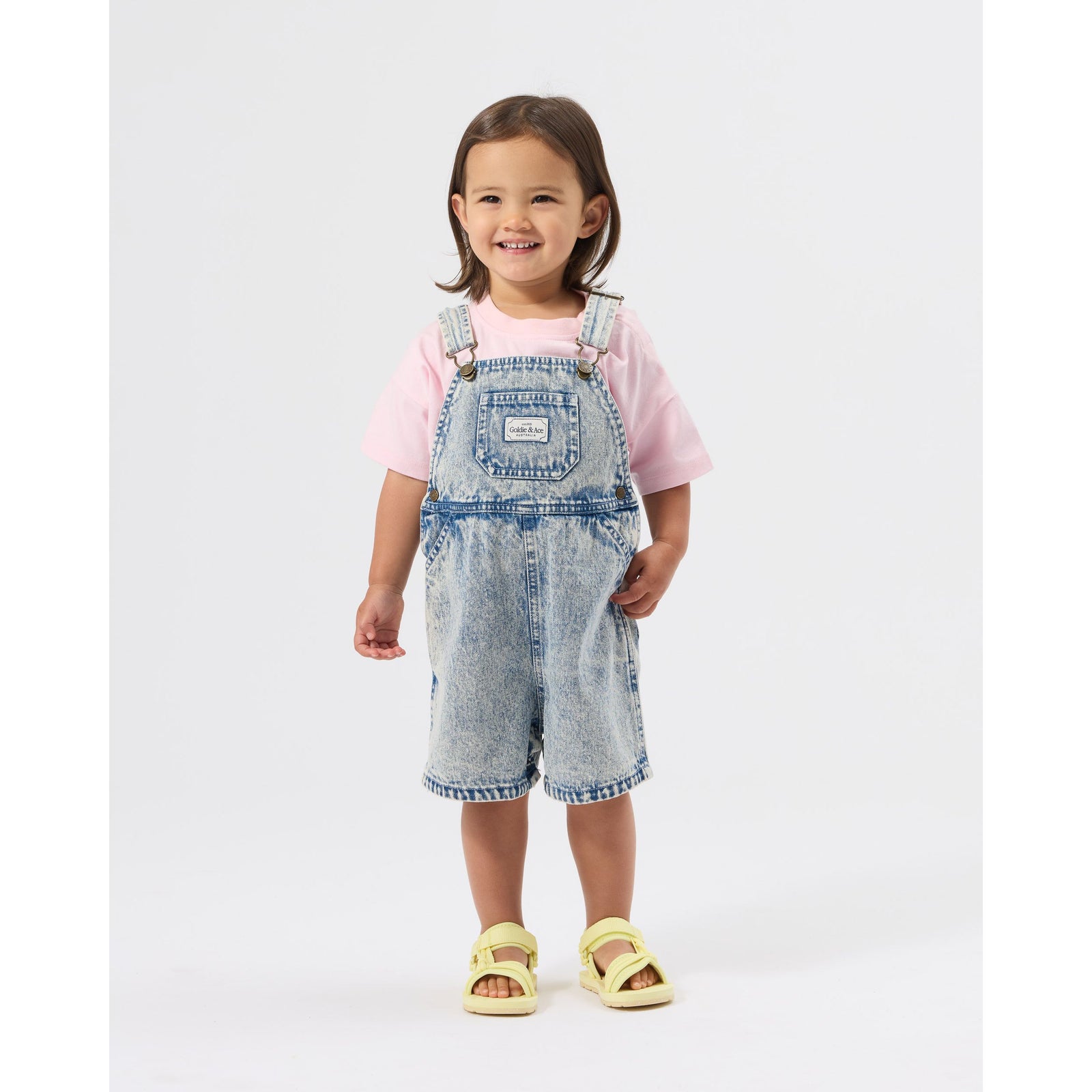 Burton Vintage Washed Denim Overalls
