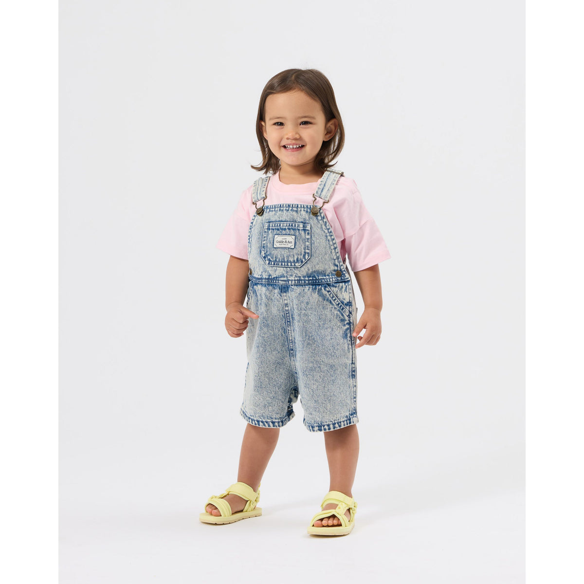 Burton Vintage Washed Denim Overalls