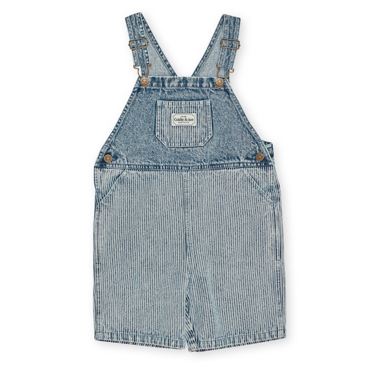 Denim Railroad Burton Overalls