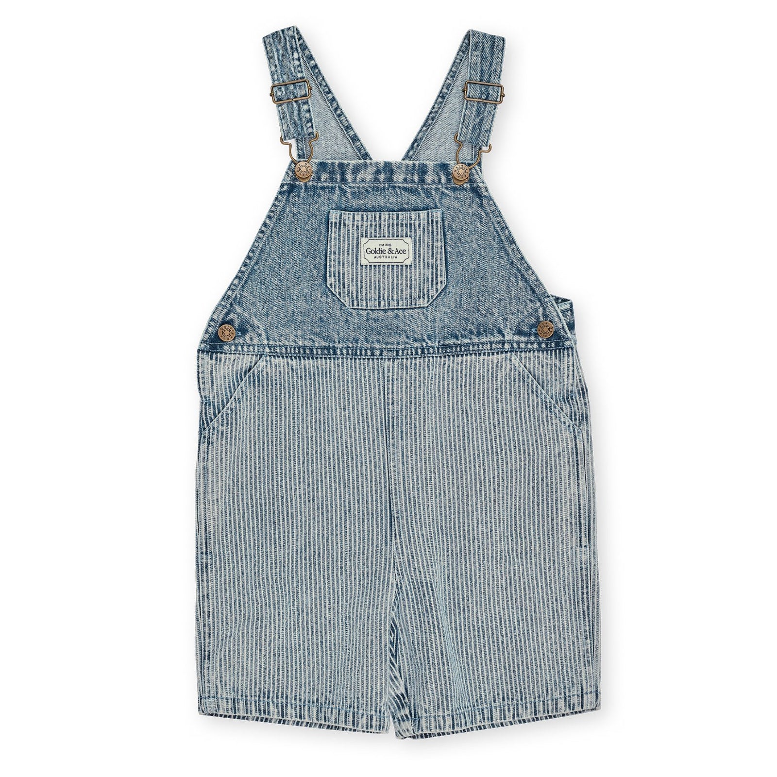 Denim Railroad Burton Overalls