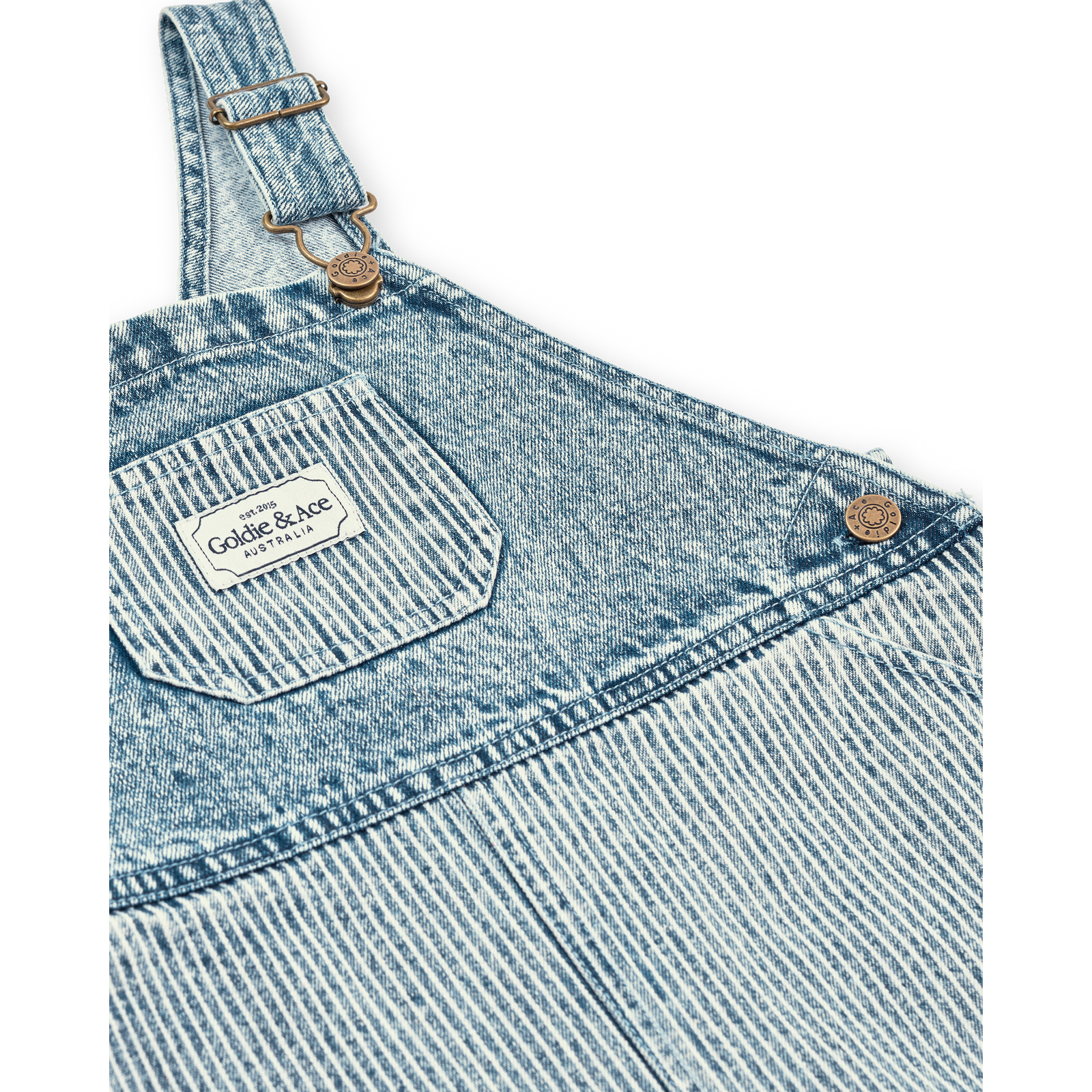 Denim Railroad Burton Overalls