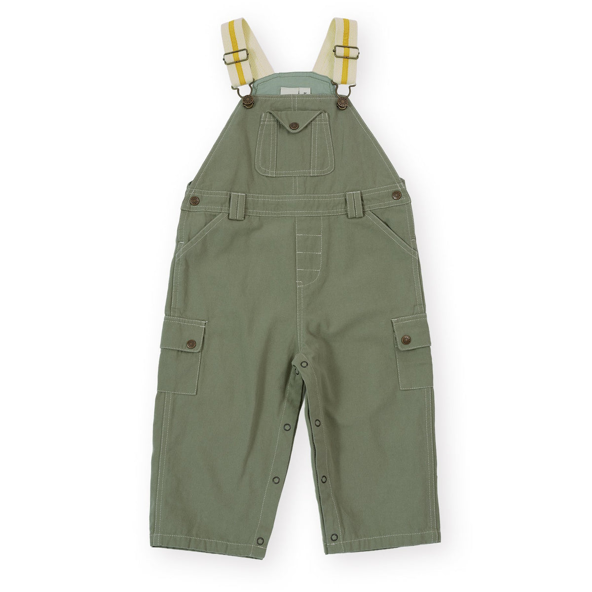 Goldie &amp; Ace Carpenter Utility Austin Overalls, product flat lay
