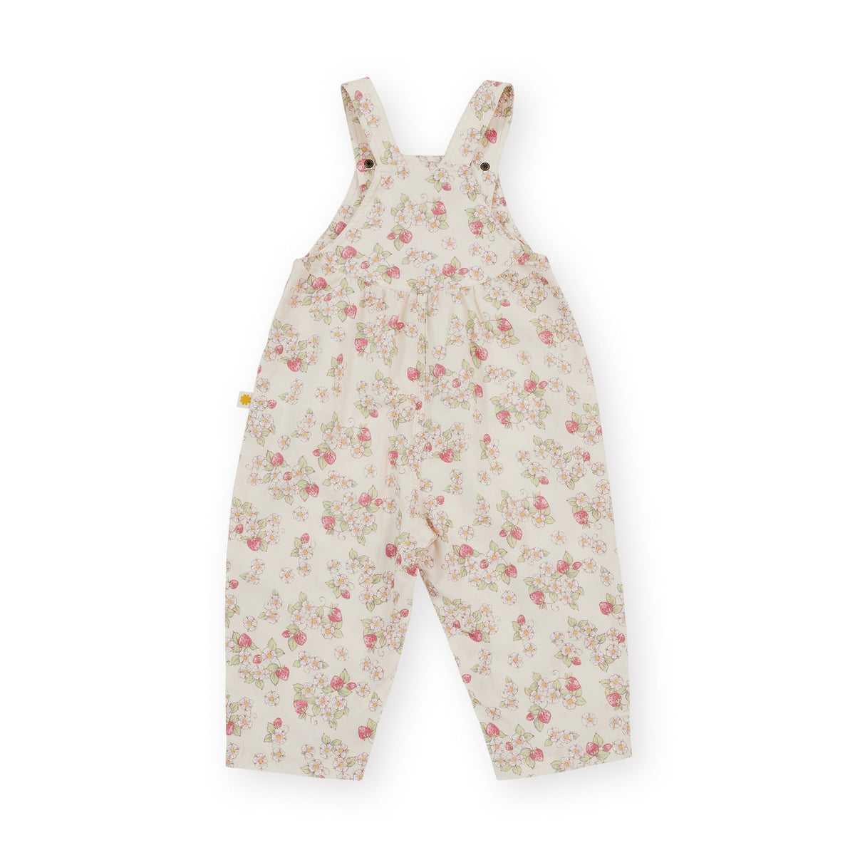 Goldie & Ace Strawberry Fields Goldie Vintage Overalls, product flat lay 2