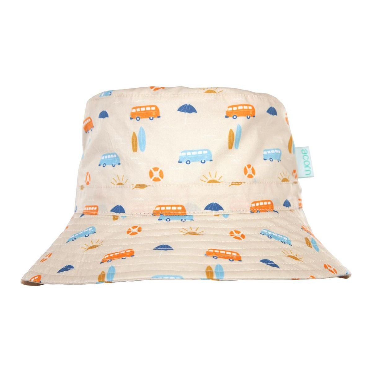 Sunrise Surf Wide Brim Bucket Hat