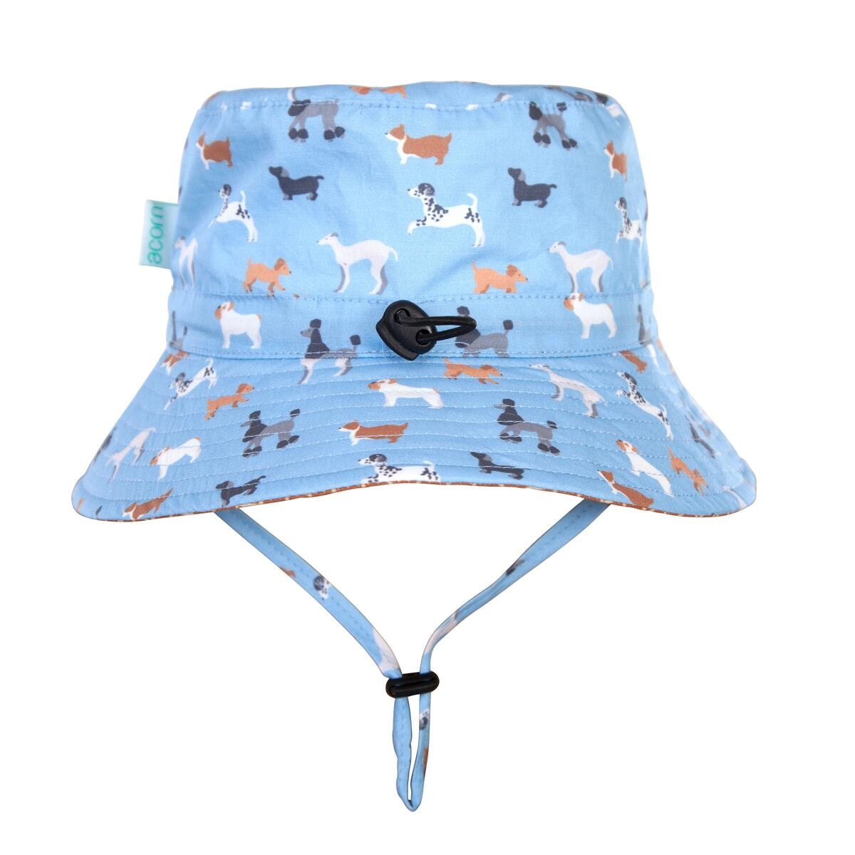 Central Park Doggies Wide Brim Bucket Hat