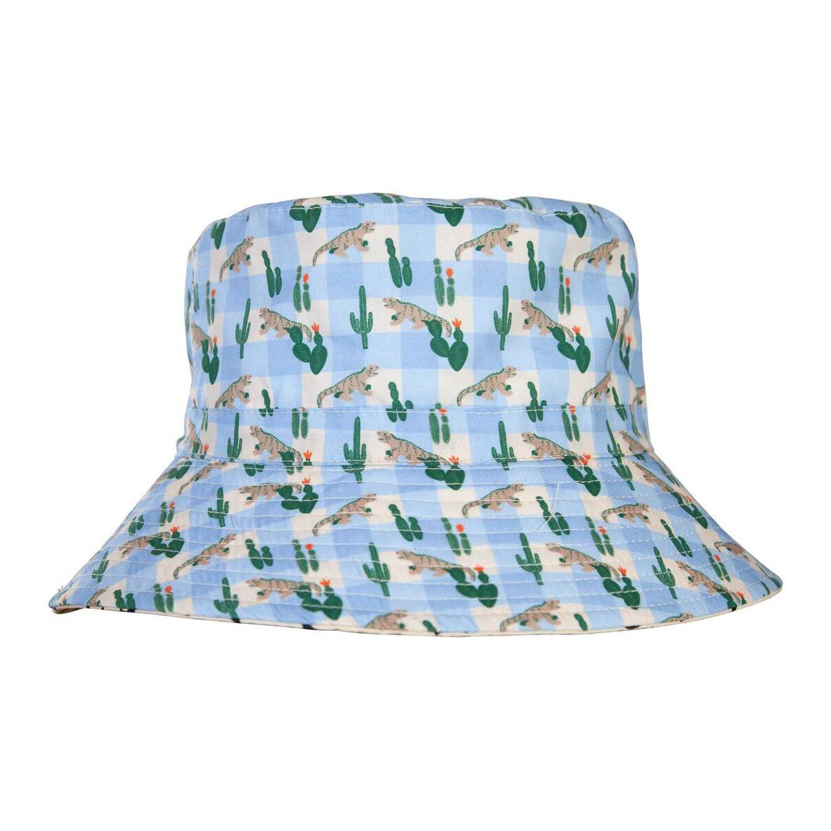 Kimono Dragon Wide Brim Bucket Hat