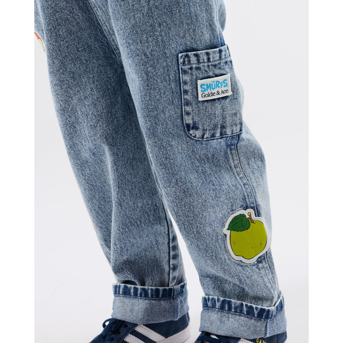 The Smurfs Patch Austin Overalls