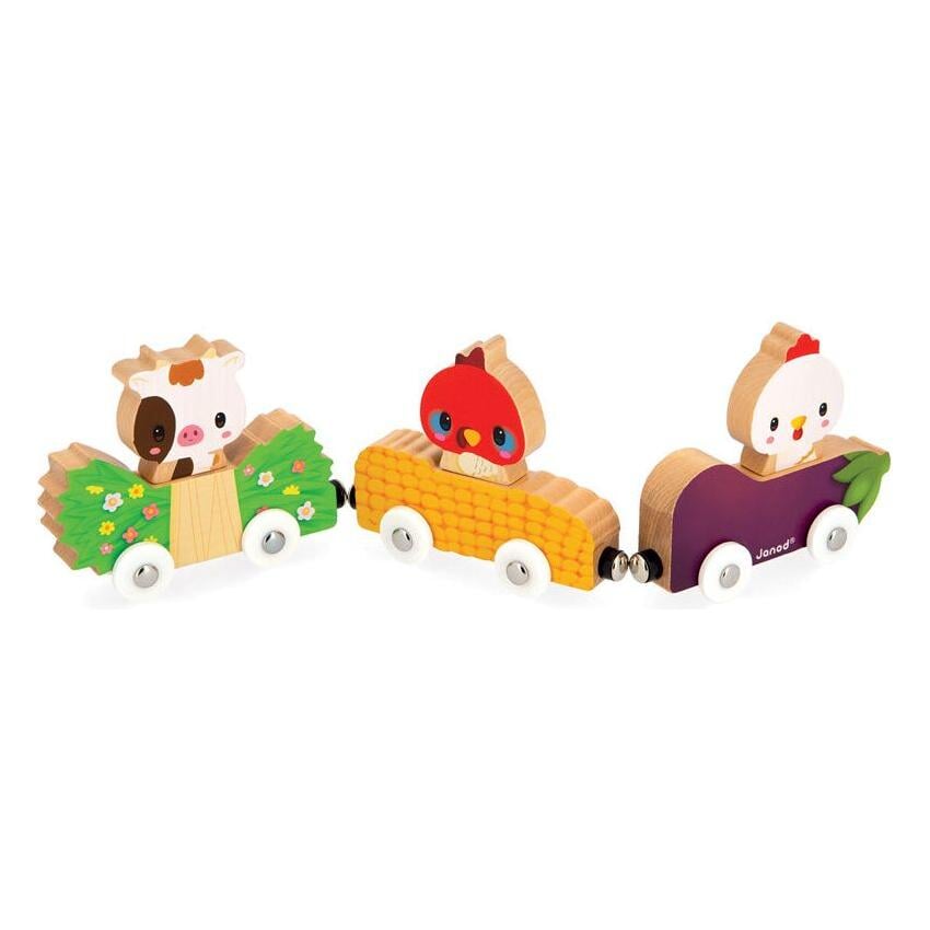 Magnetic Farm Animal Cars