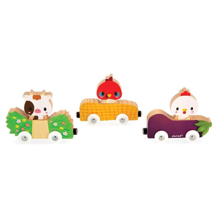 Magnetic Farm Animal Cars