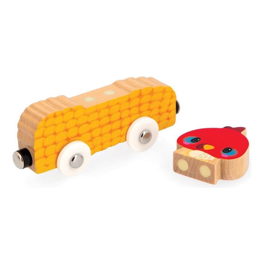 Magnetic Farm Animal Cars