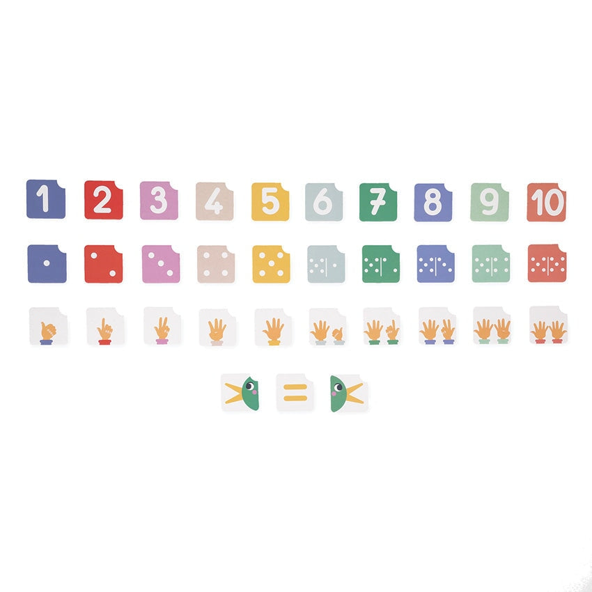 Counting Caterpillars wooden educational game