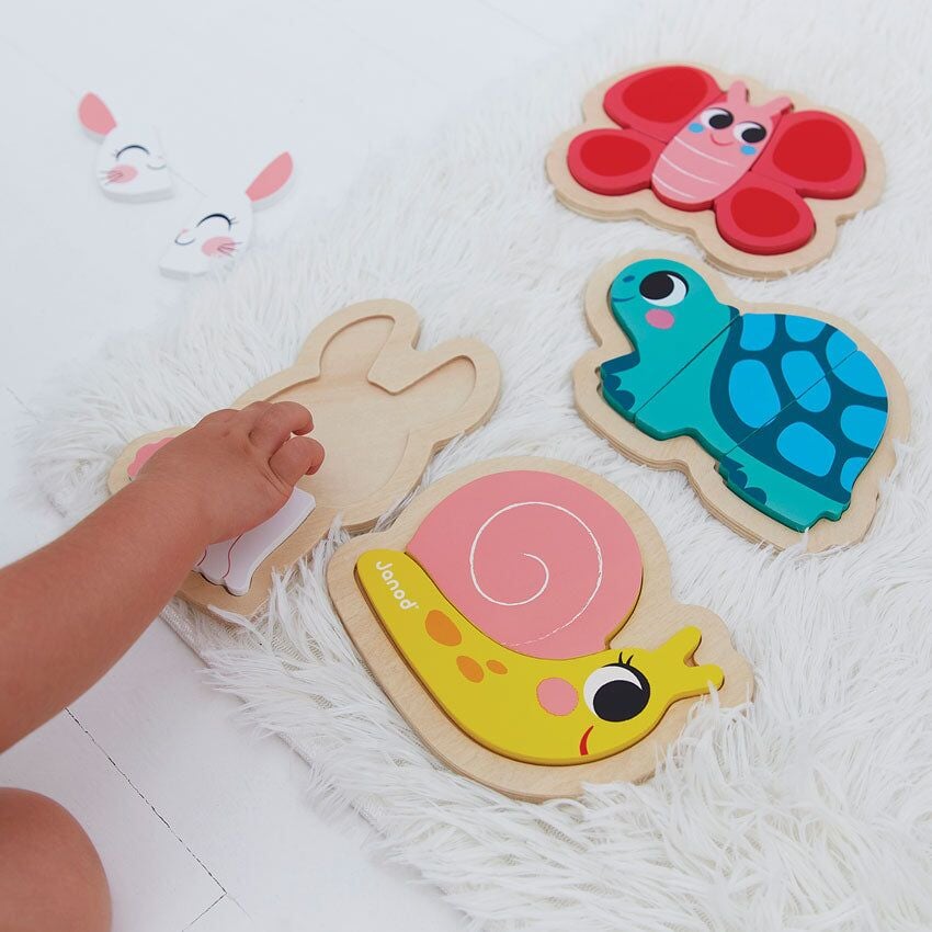 Garden Progressive Wood Puzzle