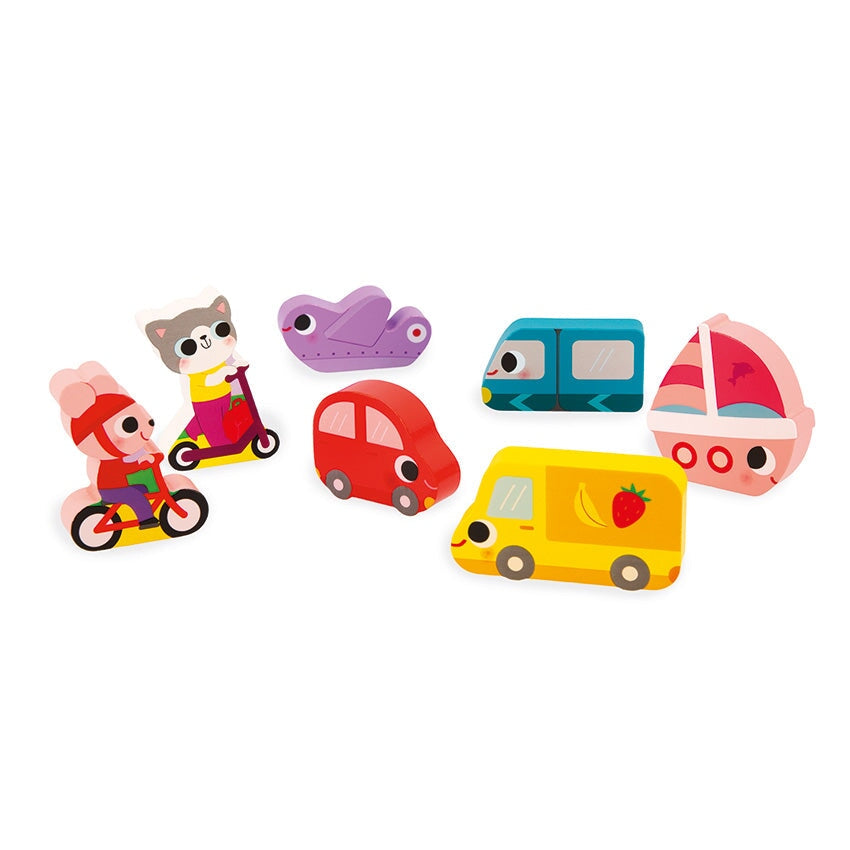 Chunky Puzzle Vehicles