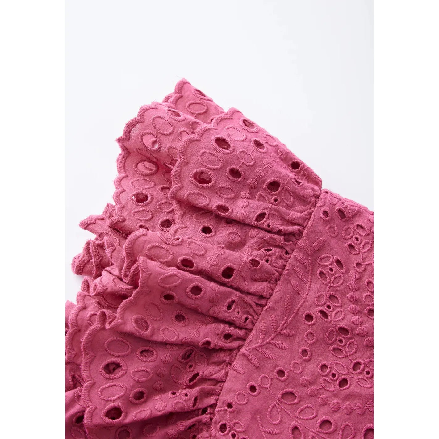 Naomi Embroidered Mini Dress - Mauve - Buckets and Spades Naomi Embroidered Mini Dress - Mauve - Buckets and Spades