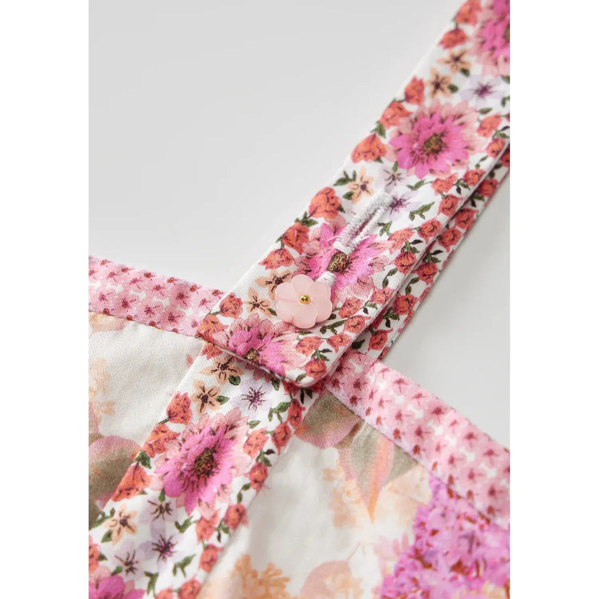 Hydrangea Romper - Floral