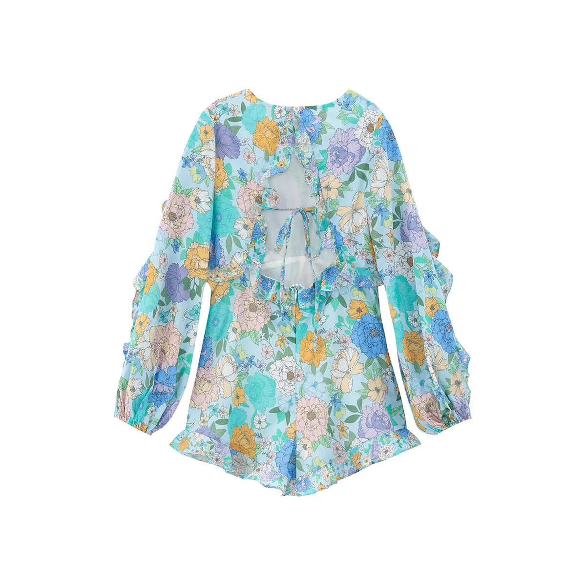 Azure Romper - Floral