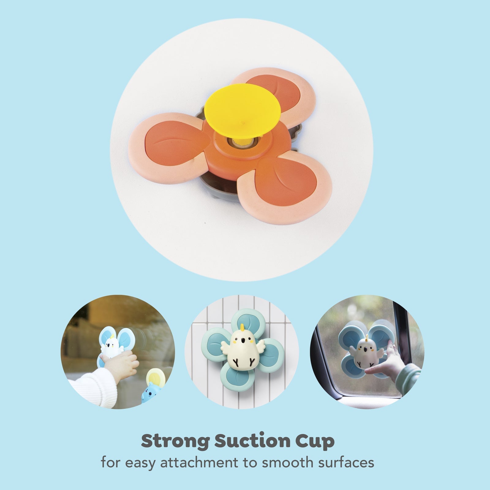 Sensory Spinners - Aussie Animals