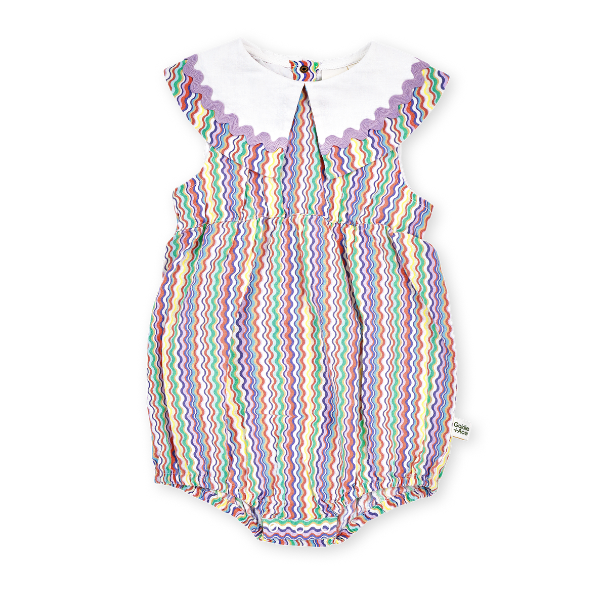 Ric Rac Ava Collared Romper