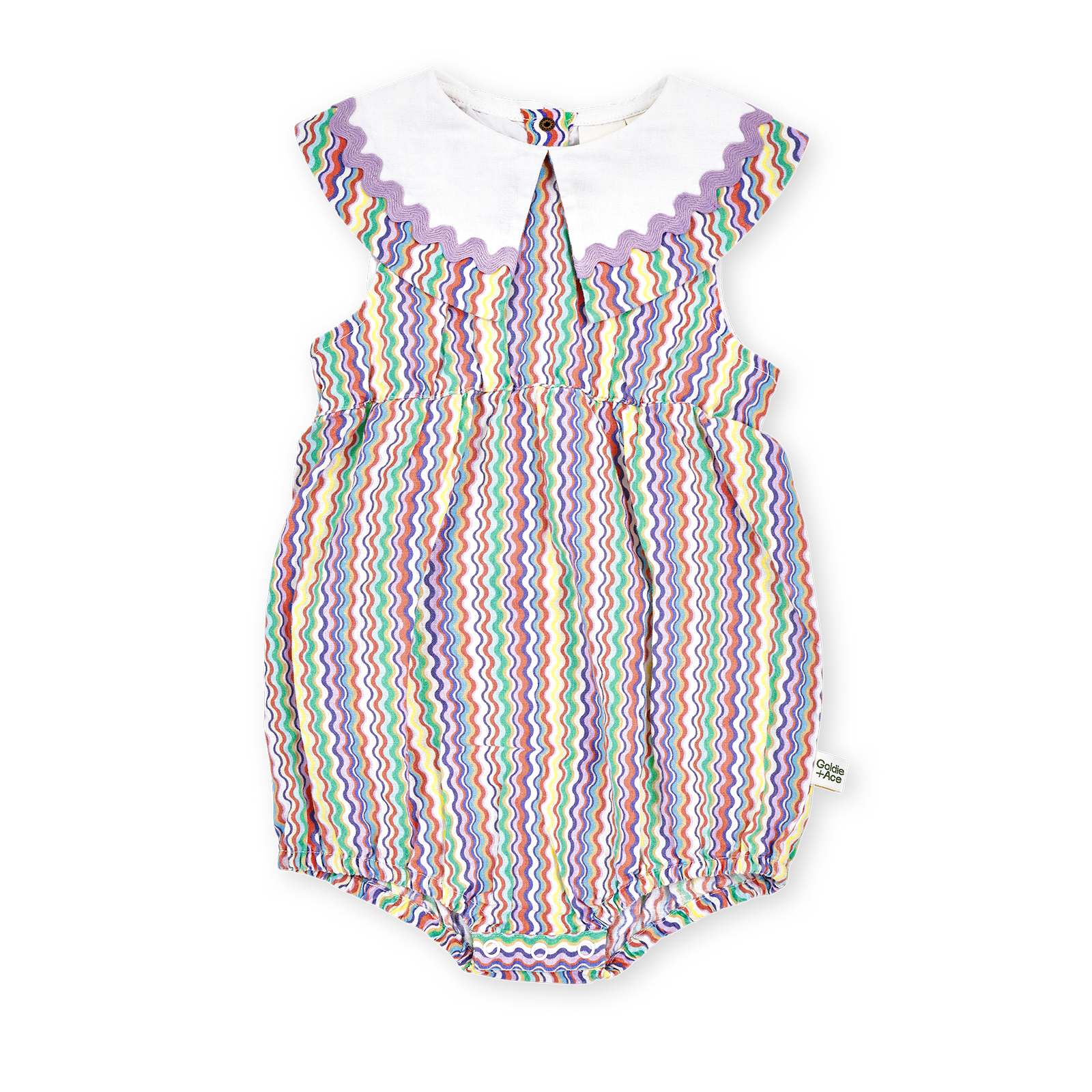 Ric Rac Ava Collared Romper