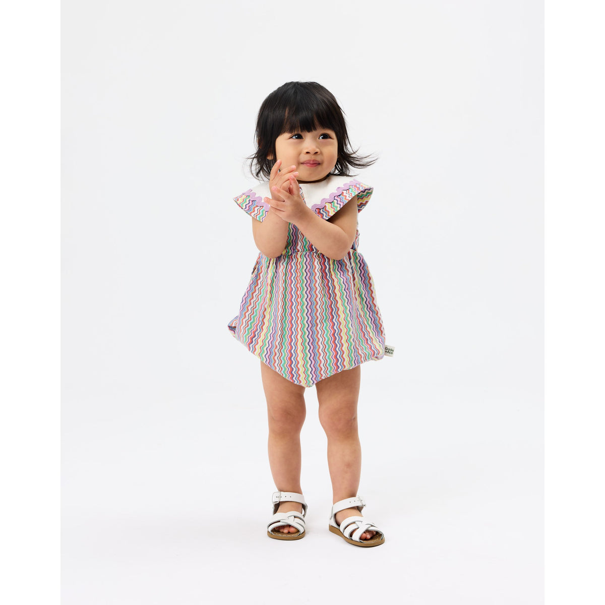 Ric Rac Ava Collared Romper