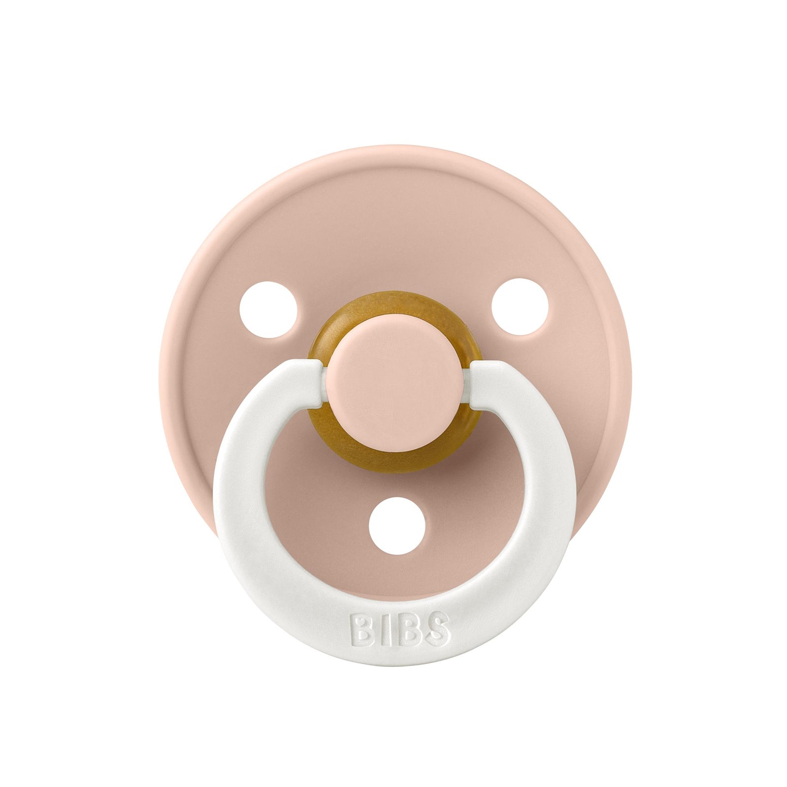 BIBS Round 2 Pack Dummy - Blush