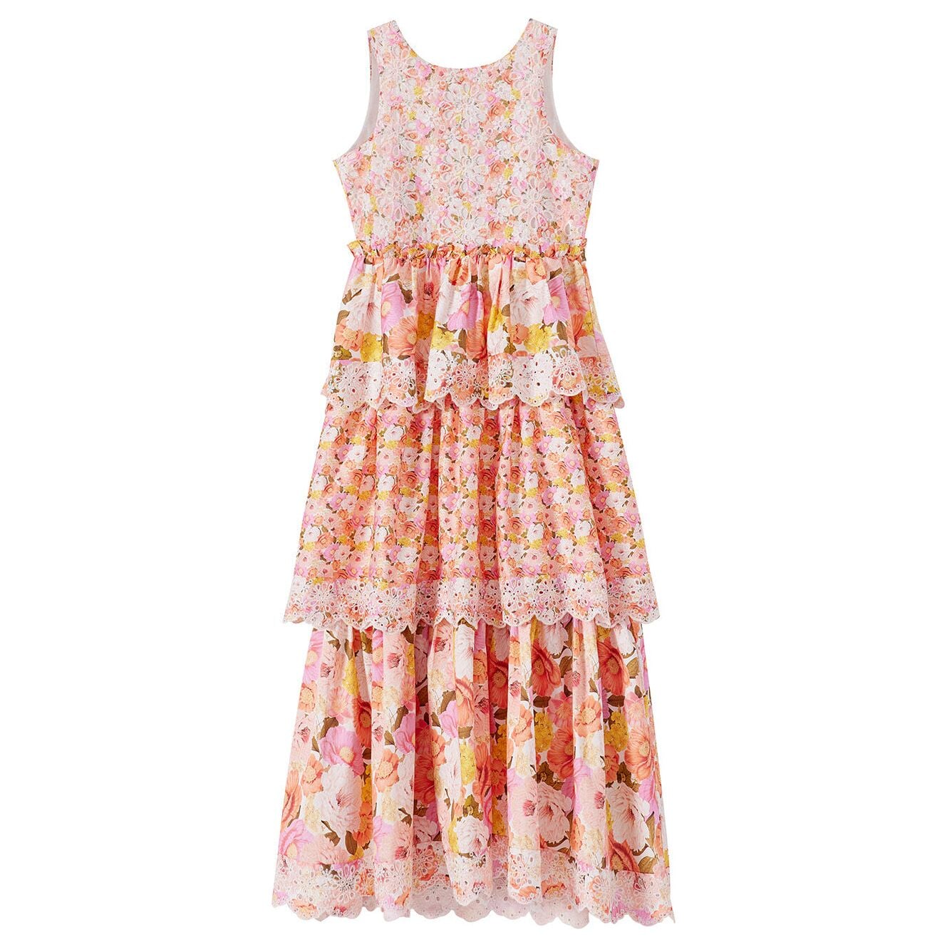 Blossom Embroidered Maxi Dress