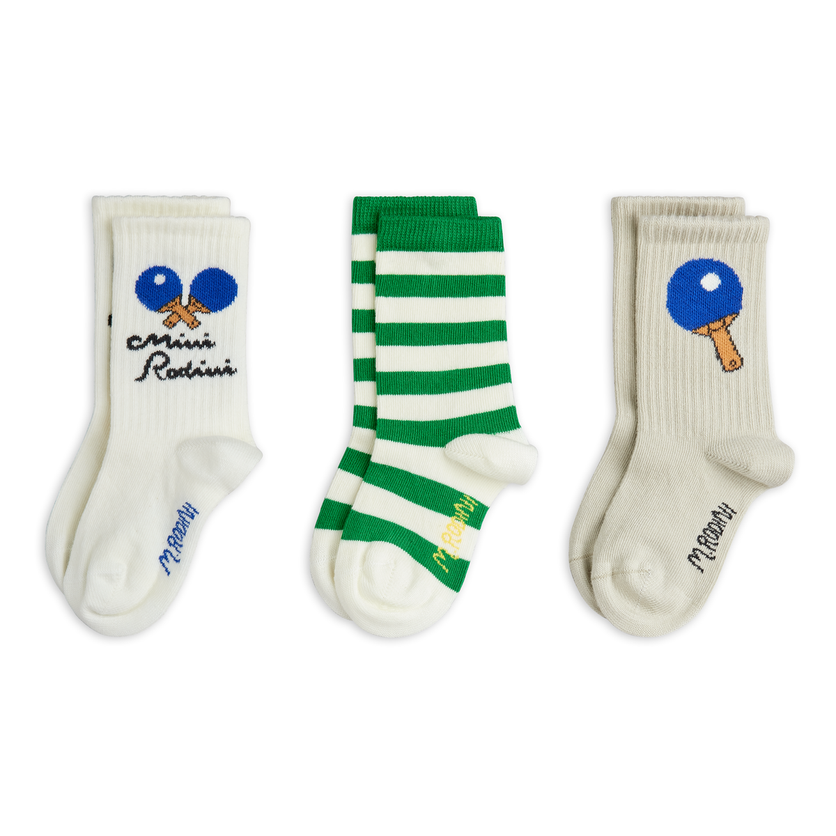 Table Tennis 3-Pack Socks