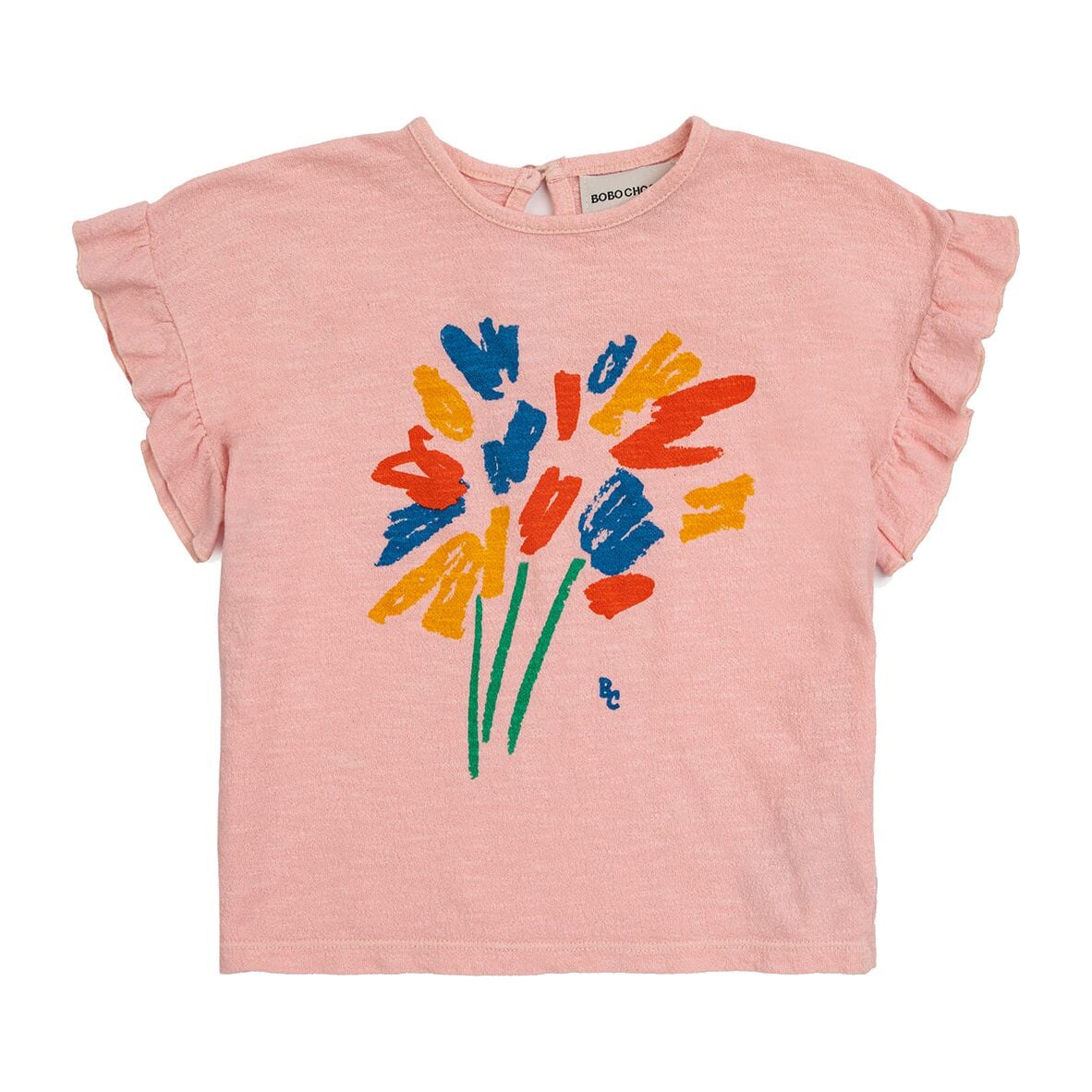 Baby Fireworks Ruffle T-Shirt