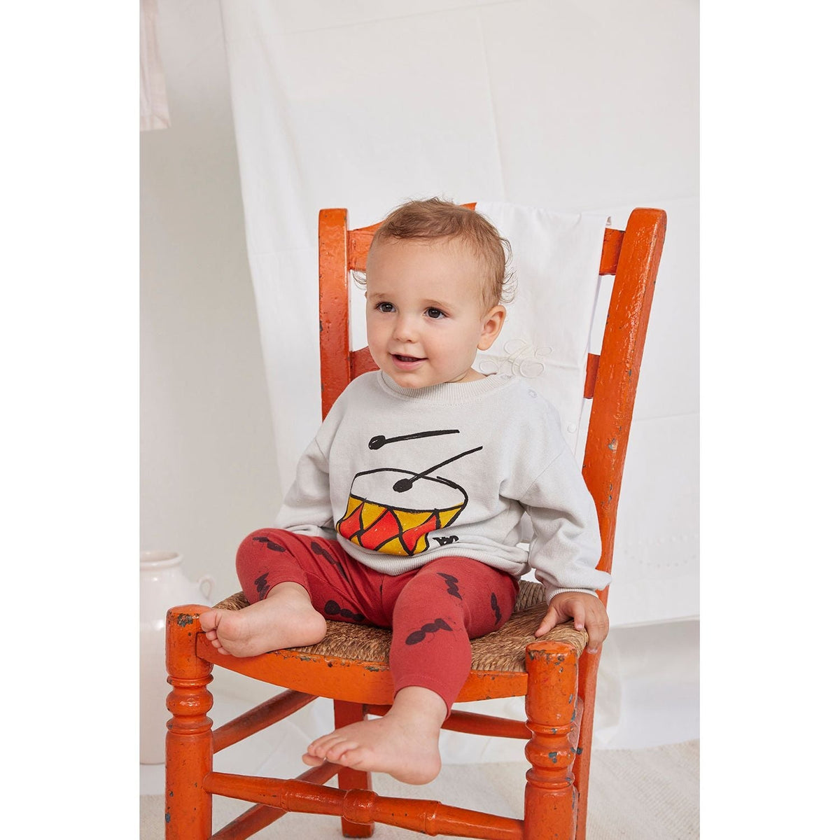 Baby Play The Drum Sweatshirt