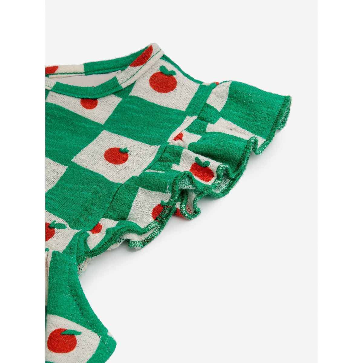Baby Tomato All Over Ruffle Dress