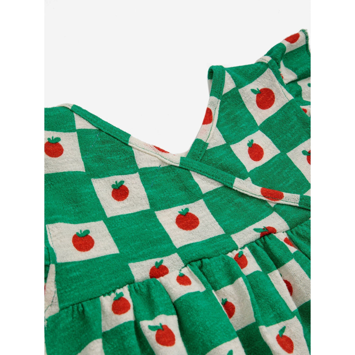 Baby Tomato All Over Ruffle Dress