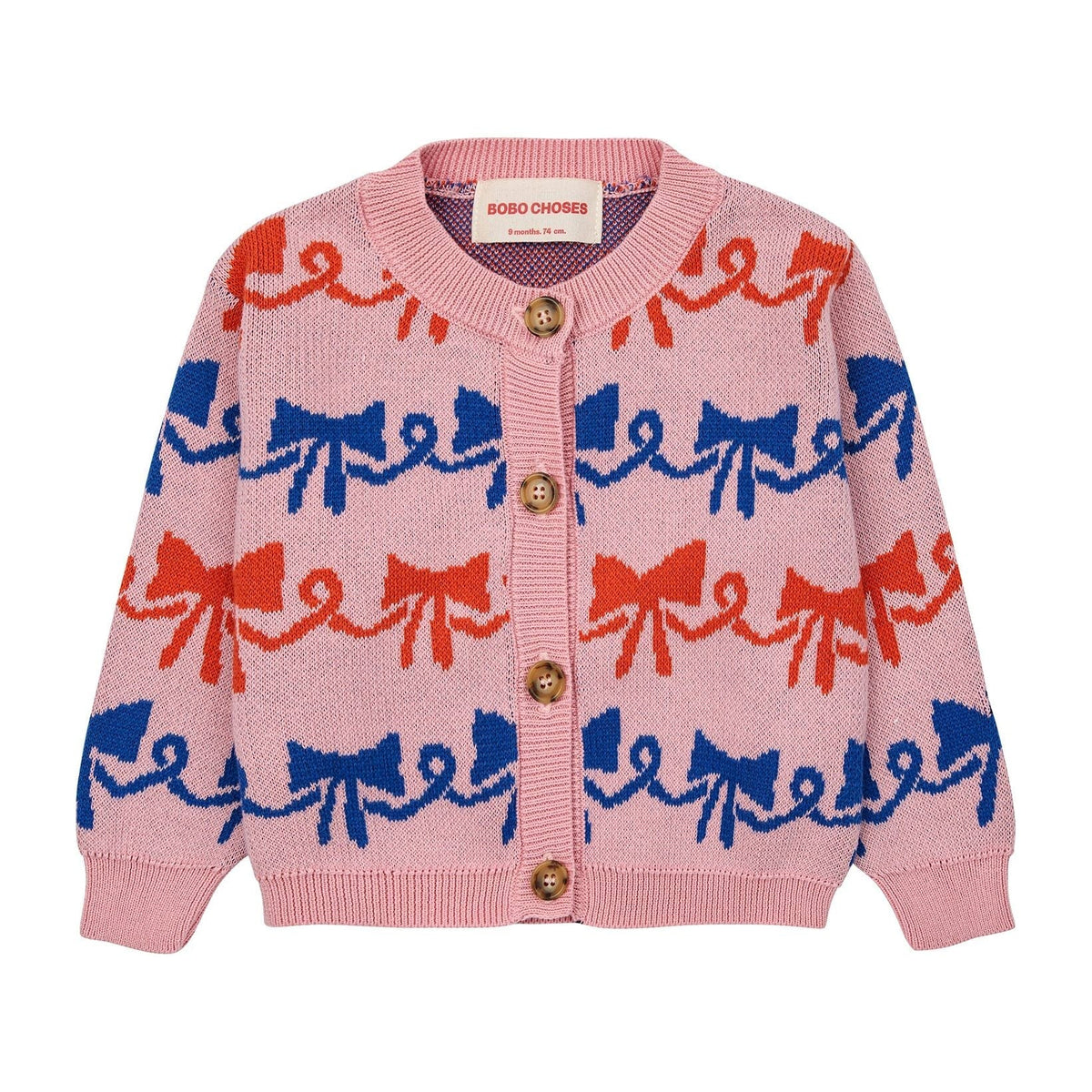 Ribbon Bow All Over Cardigan