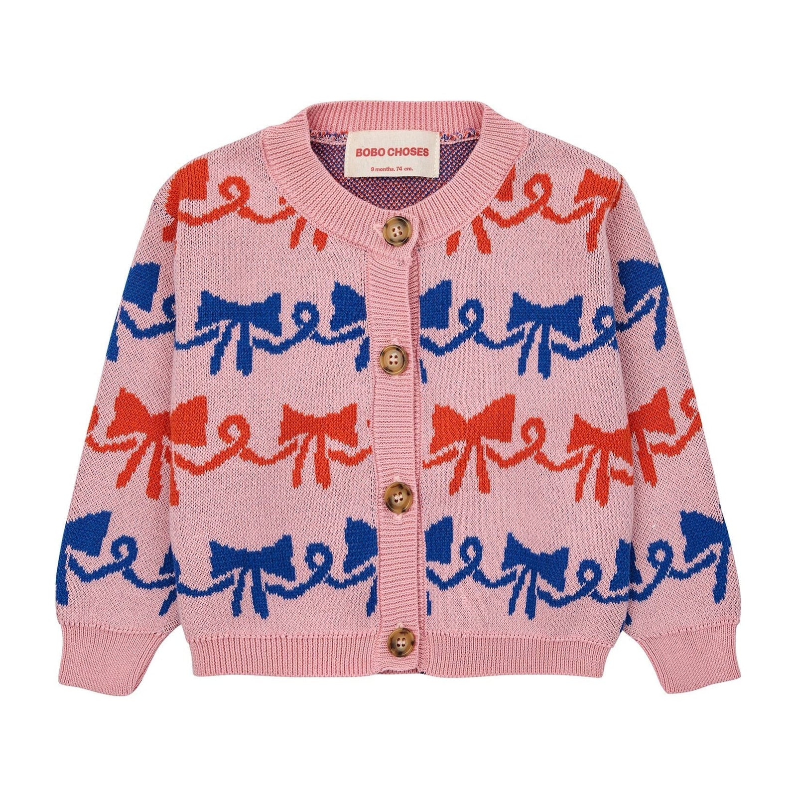 Ribbon Bow All Over Cardigan