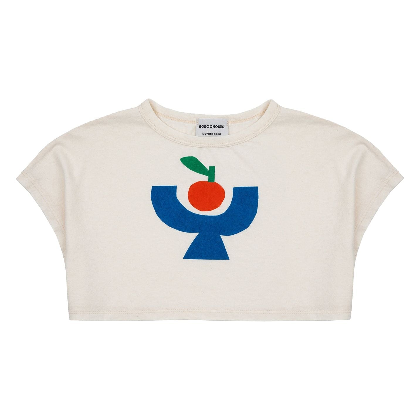 Tomato Plate Cropped T-Shirt