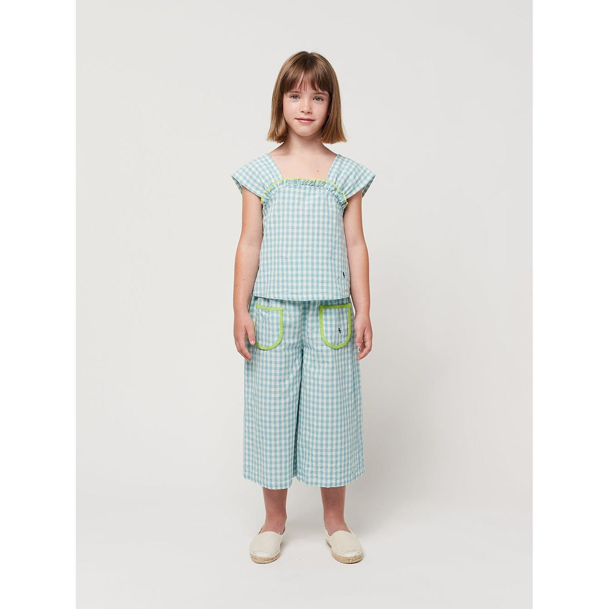 Vichy Woven Top