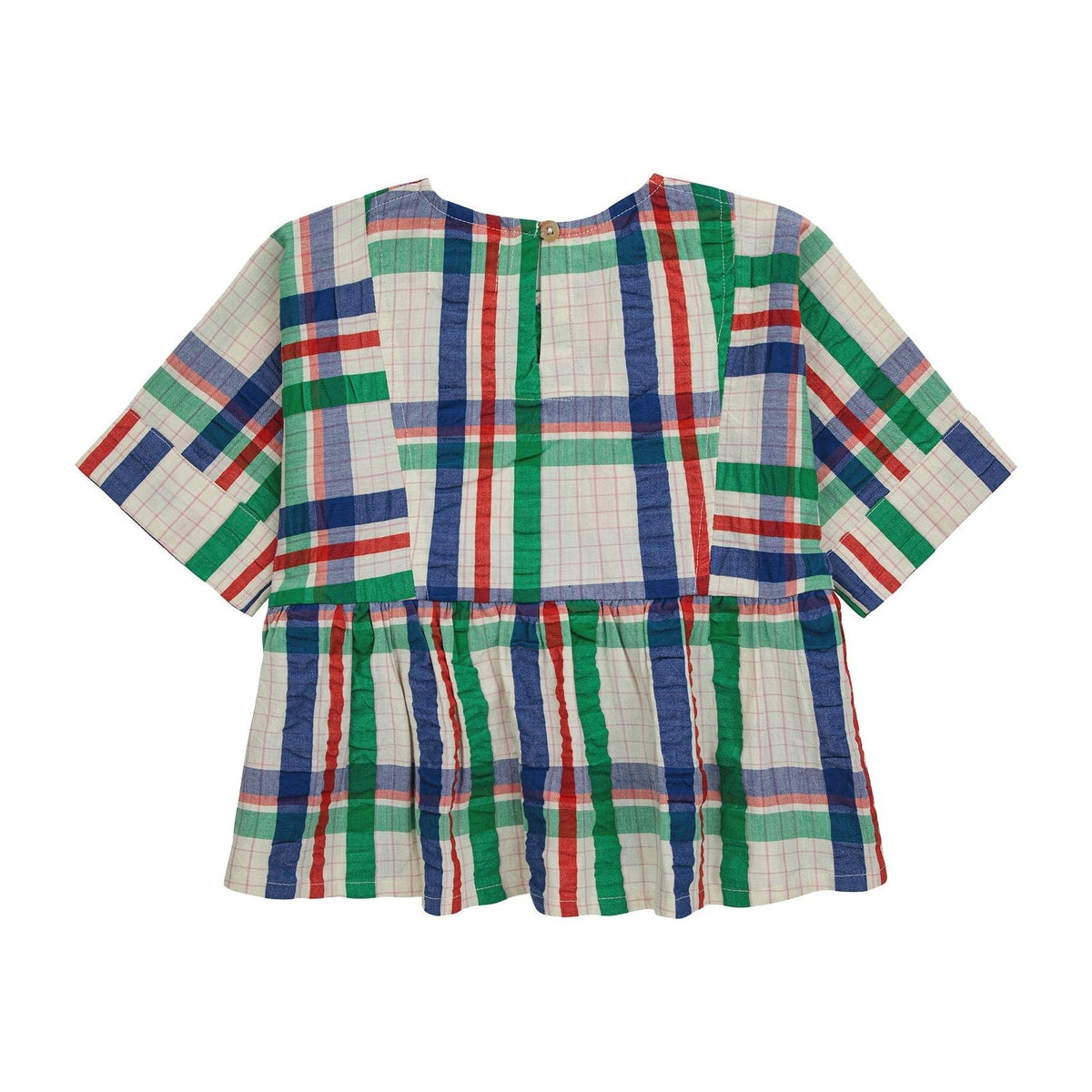Madras Checks Woven Top