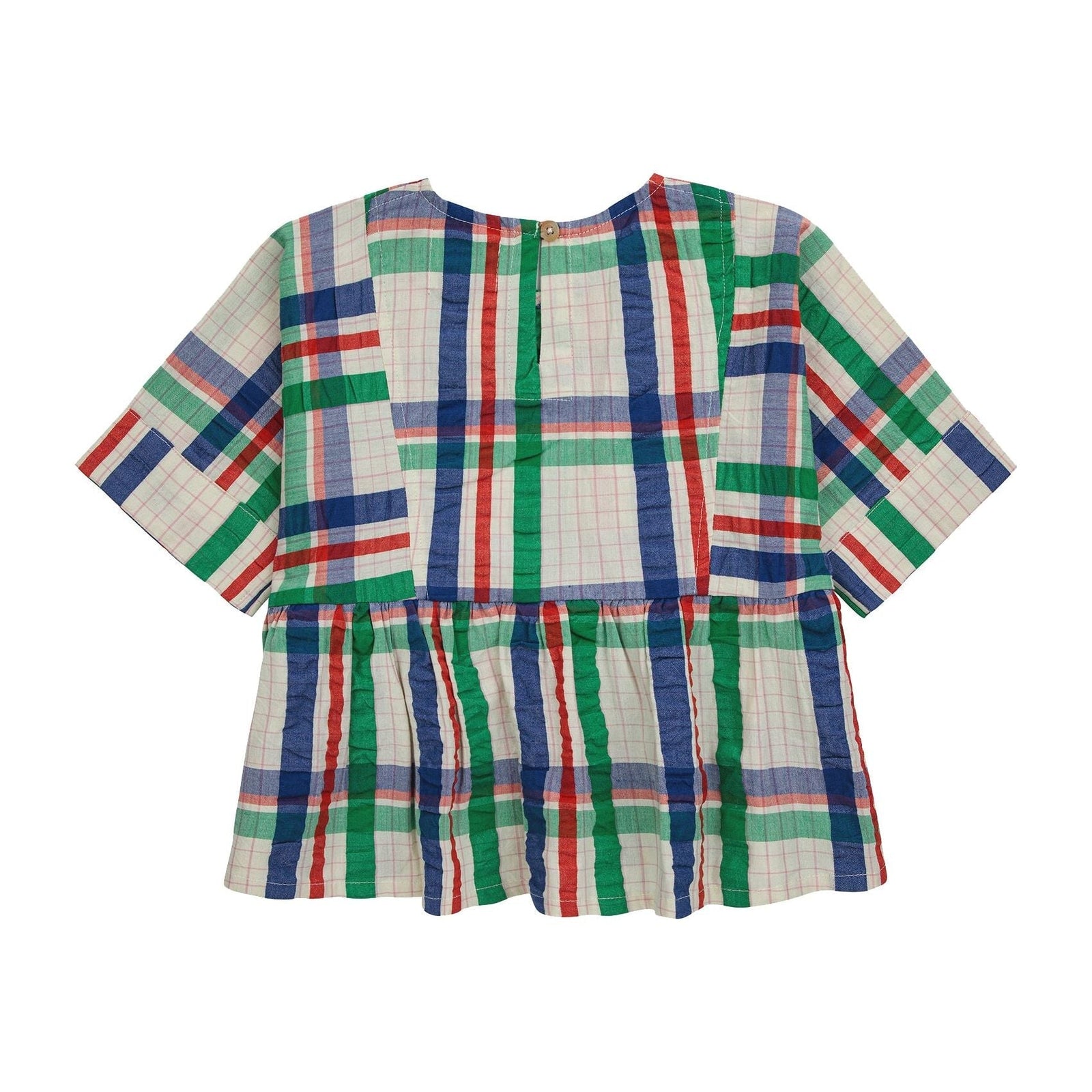 Madras Checks Woven Top
