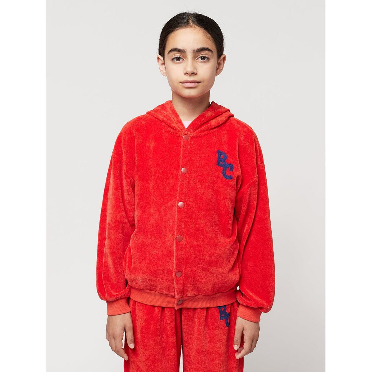 Bc Terry Buttoned Hoodie