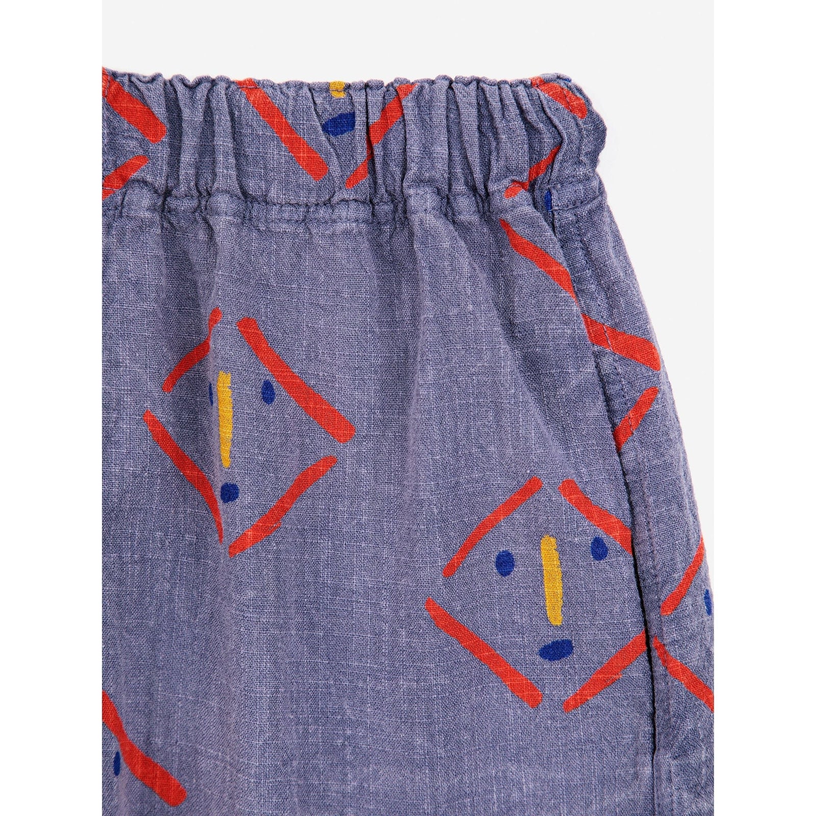 Masks All Over Woven Shorts