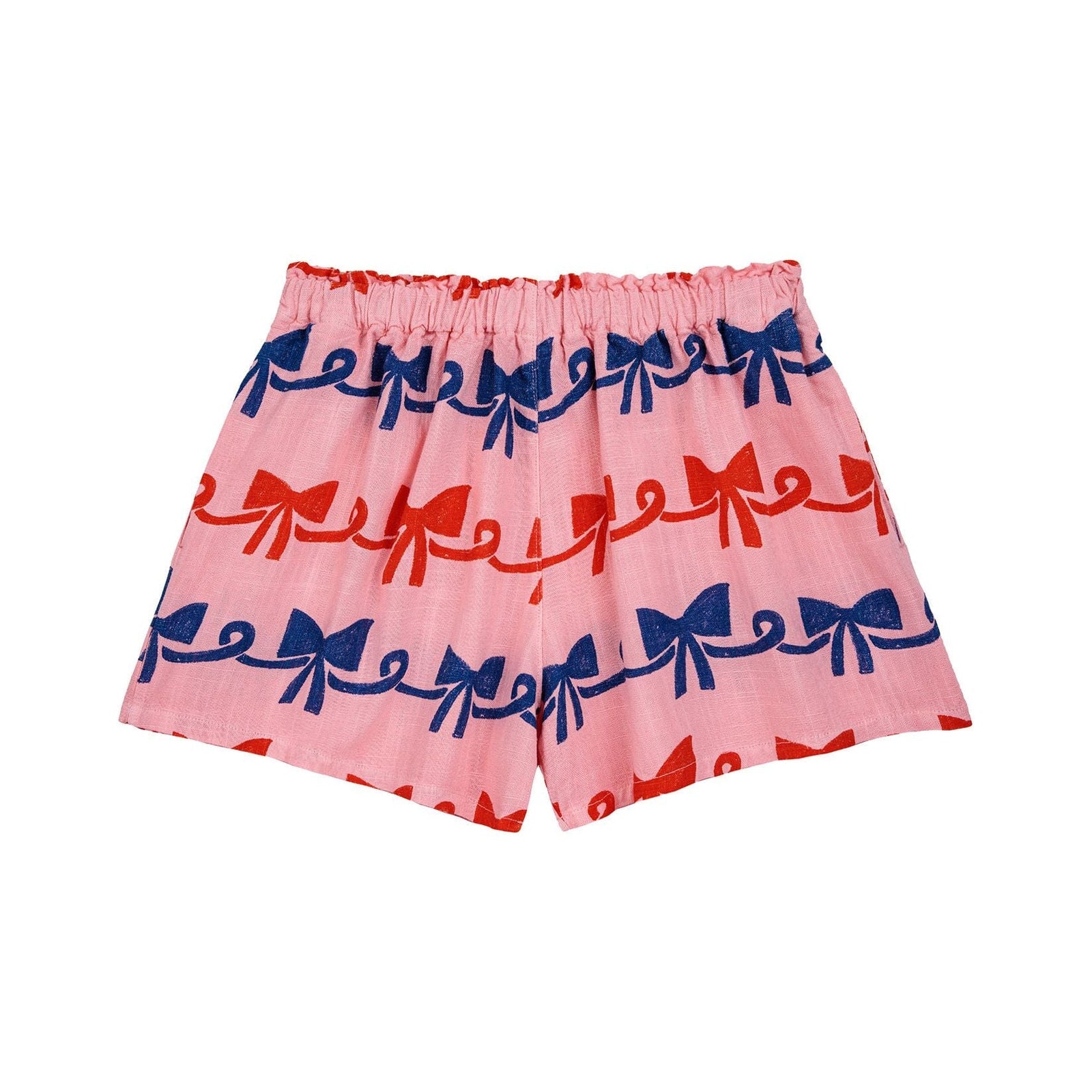 Ribbon Bow All Over Woven Shorts