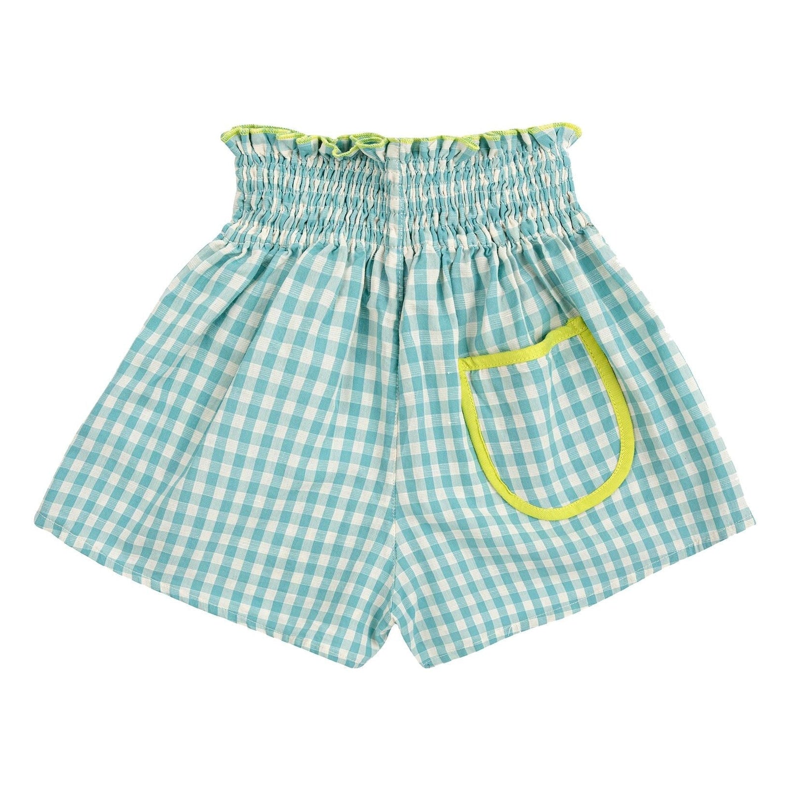 Vichy Woven Shorts