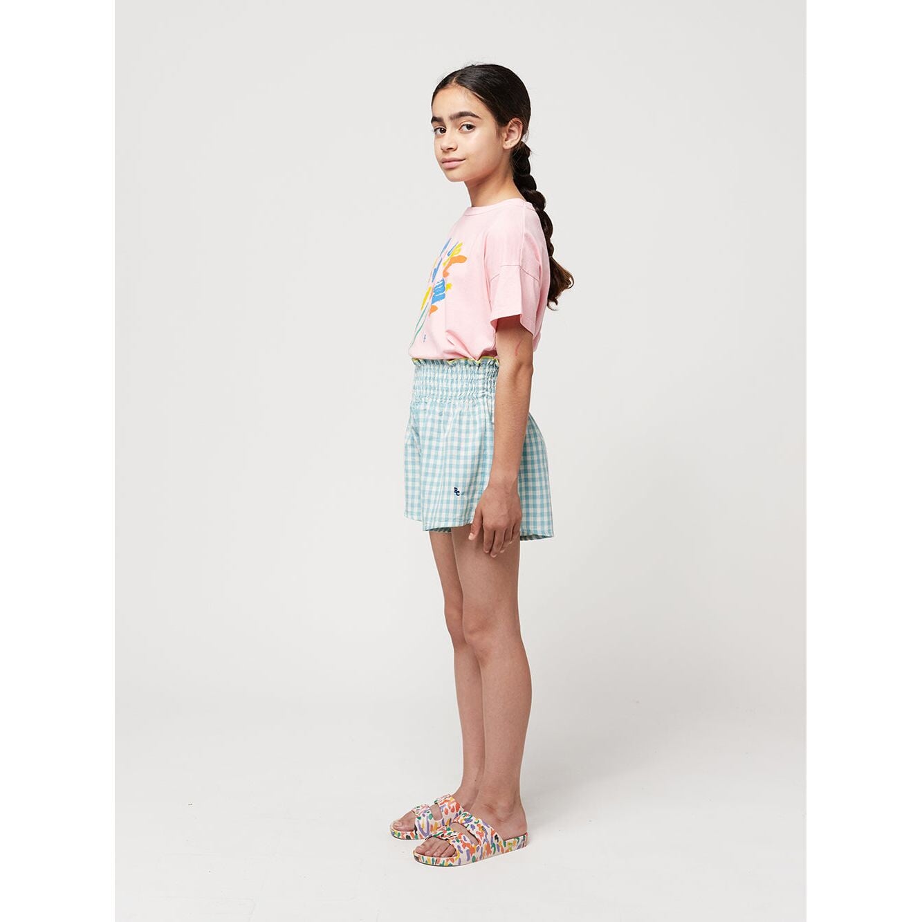 Vichy Woven Shorts