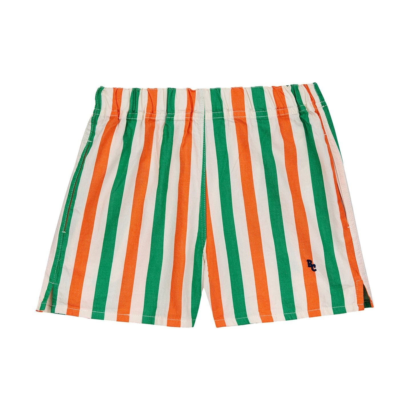 Vertical Stripes Woven Shorts