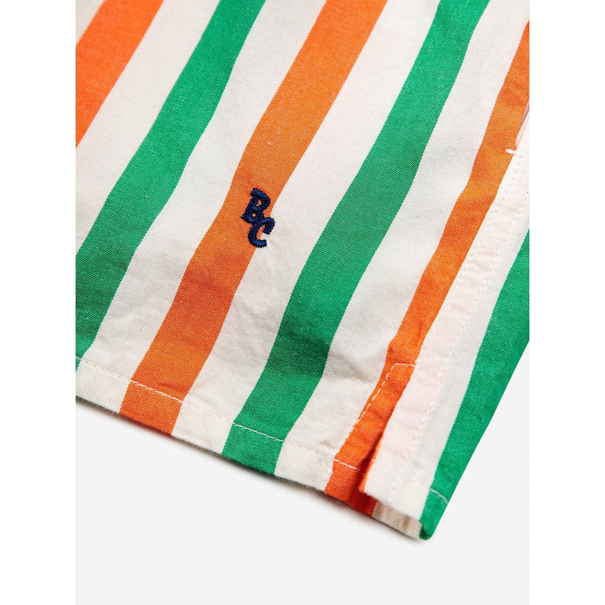 Vertical Stripes Woven Shorts