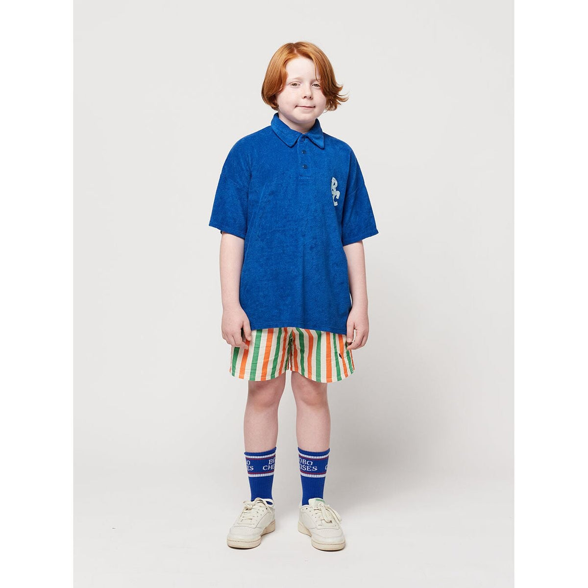 Vertical Stripes Woven Shorts