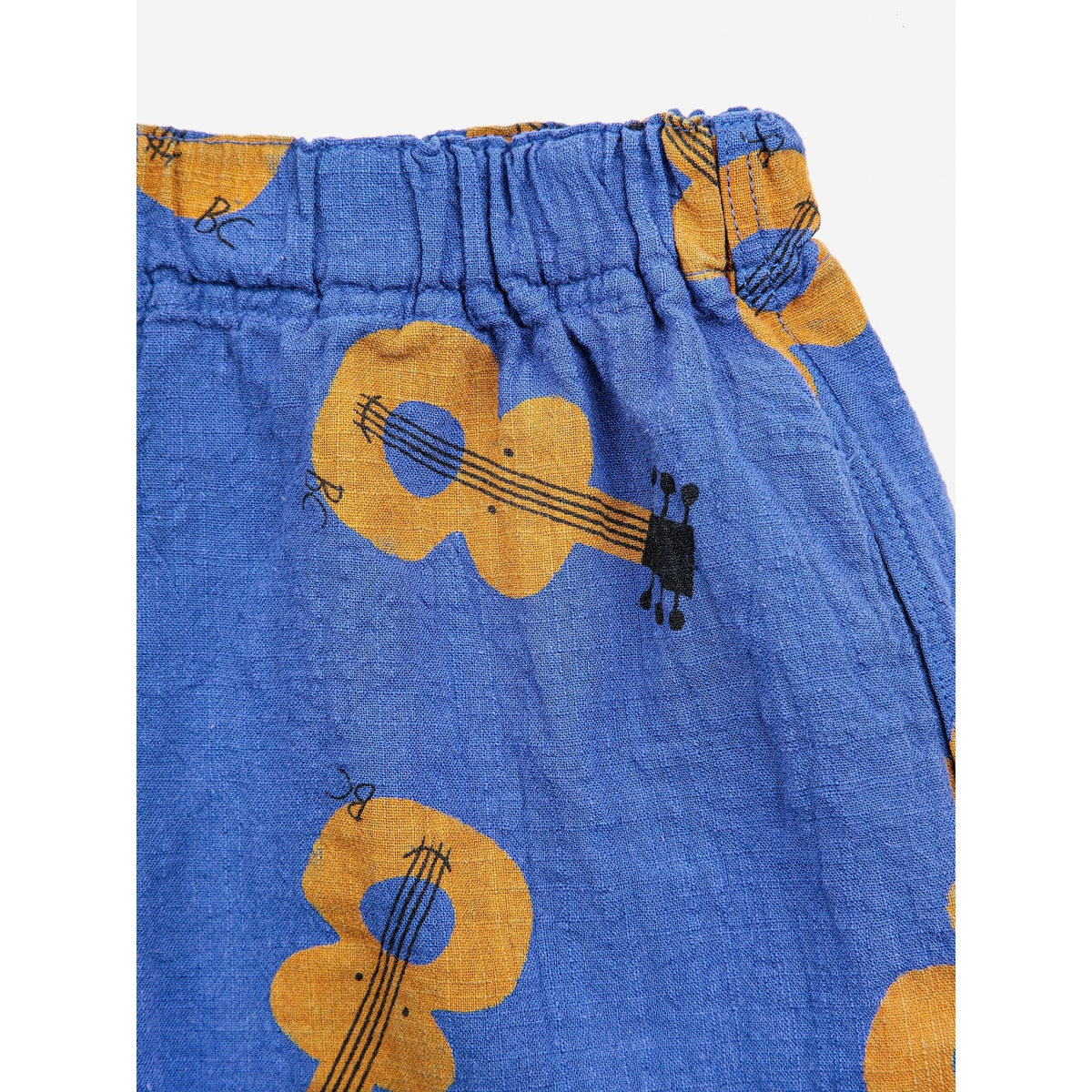 Acoustic Guitar All Over Woven Shorts