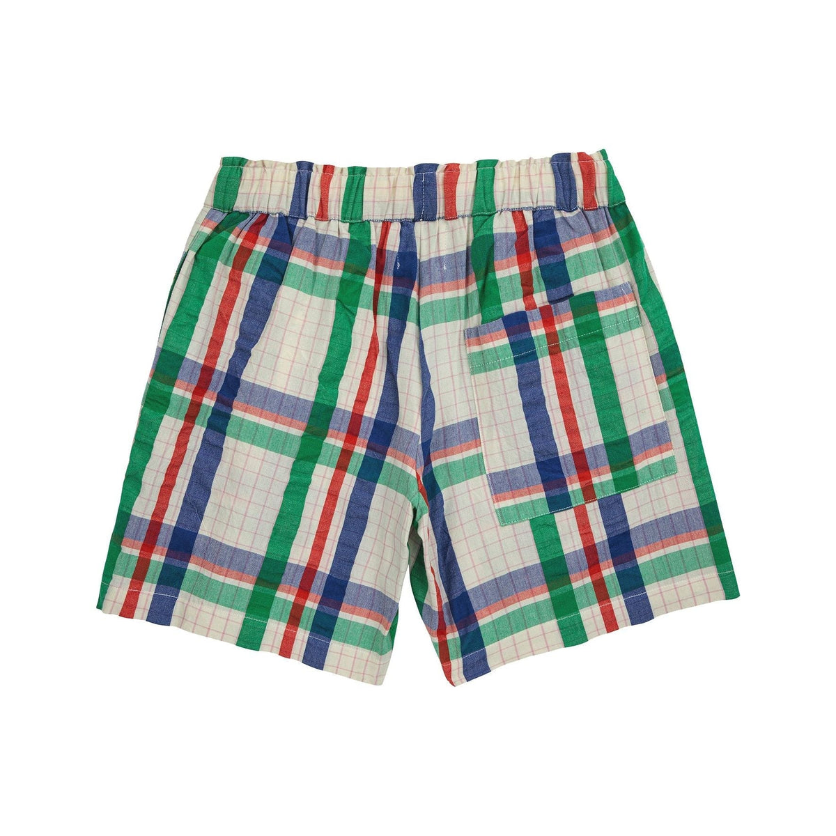 Madras Checks Woven Bermuda Shorts