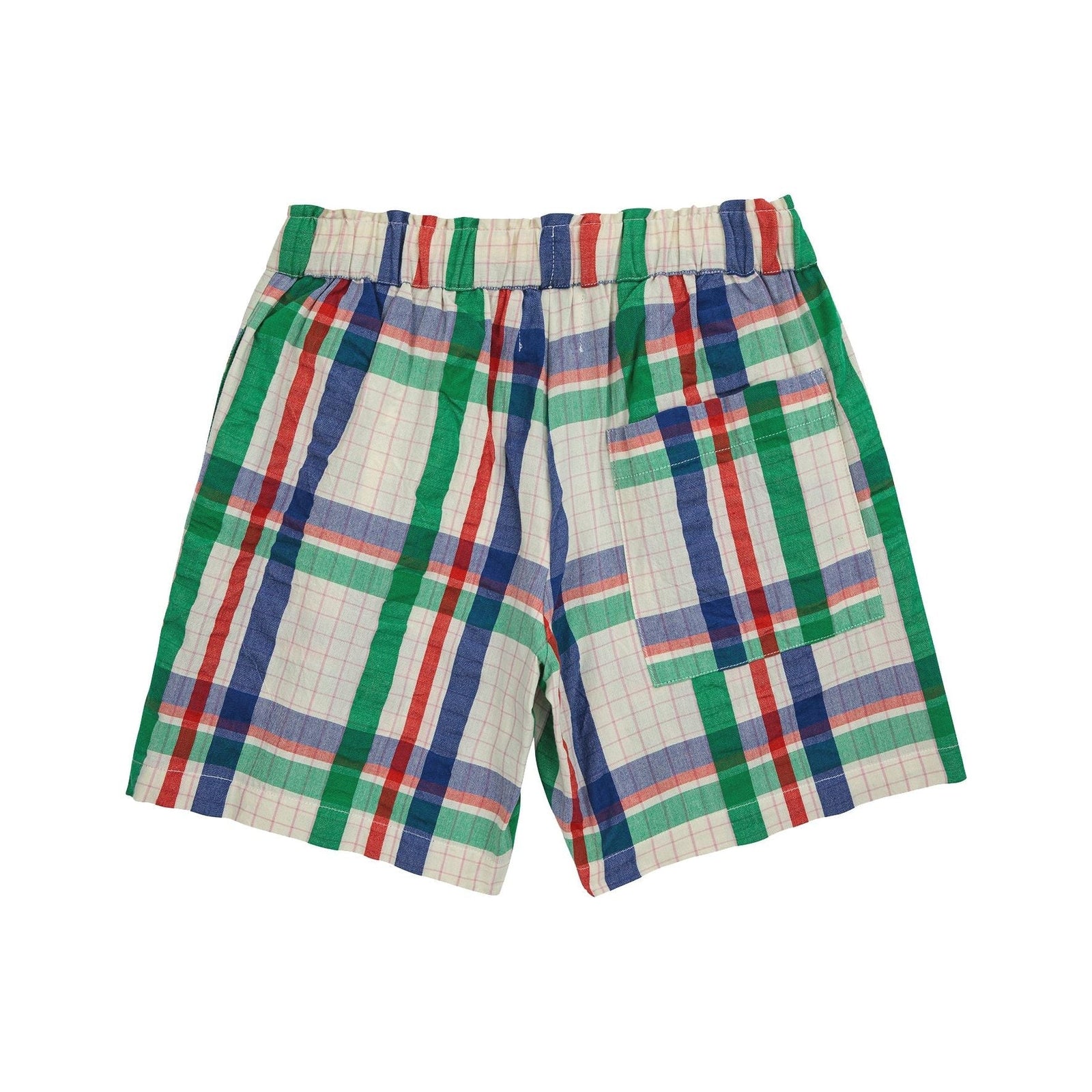 Madras Checks Woven Bermuda Shorts